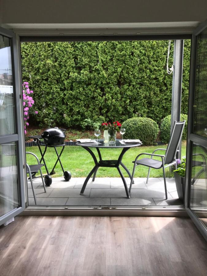 Ferienwohnung Am Wald Хахенбург Екстериор снимка