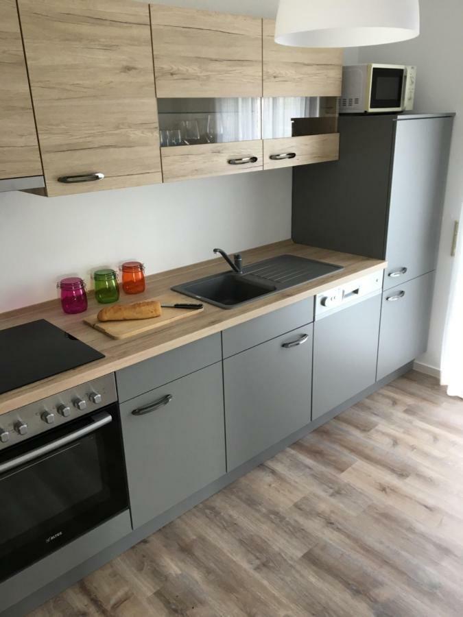 Ferienwohnung Am Wald Хахенбург Екстериор снимка